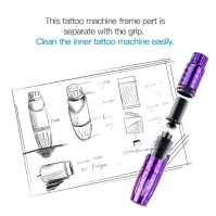 Mast Tattoo Maschine Set Wireless Maschine Pen Kit Tetovací pero s 2 bezdrátovými bateriemi Napájecí zdroj RCA Jack Tetovací jeh